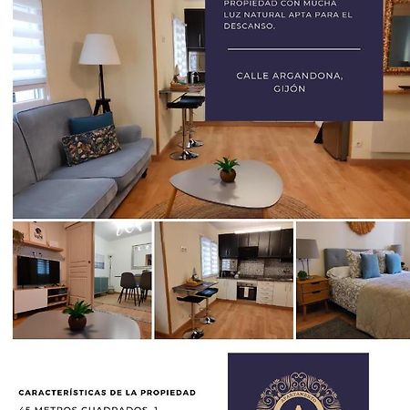 Apartament La Llariega De Argandona- Parking Privado Gratuito Gijón Zewnętrze zdjęcie